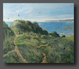 Birds Nesting On East Hill 86x102cm